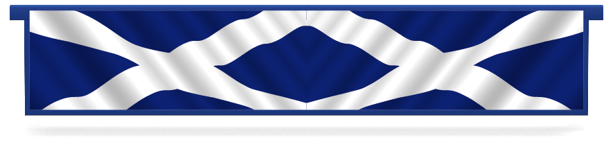 Soubassements > Soubassement rectangulaire suspendu > Scottish Flag