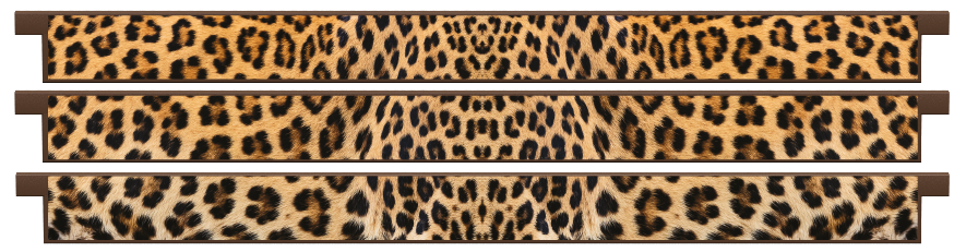 Palanques > Palanques droites x 3 > Leopard Skin