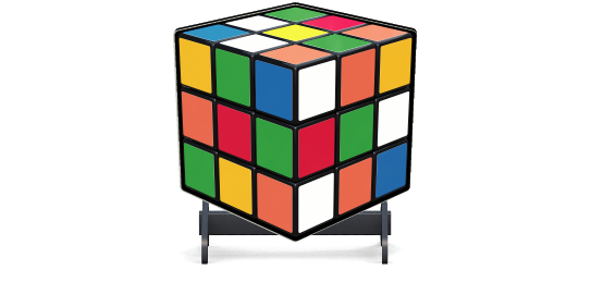 Soubassements > Soubassement cube > Rubiks Cube