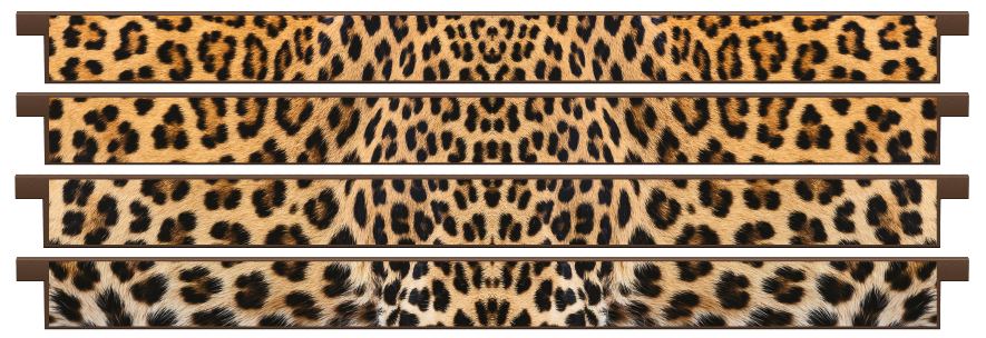 Palanques > Palanques droites x 4 > Leopard Skin