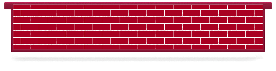 Soubassements > Soubassement rectangulaire suspendu > Full Brick