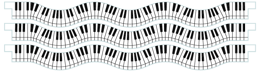 Palanques > Palanques vagues x 3 > Piano Keys