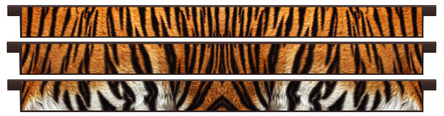 Palanques > Palanques droites x 3 > Tiger Skin