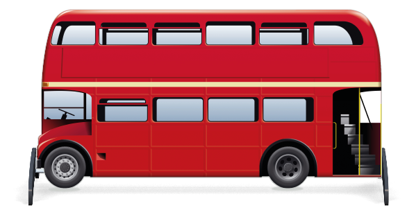 Soubassements > Bus londonnien > Red Bus