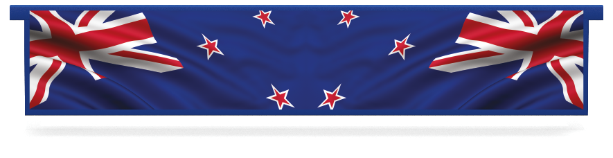 Soubassements > Soubassement rectangulaire suspendu > New Zealand Flag