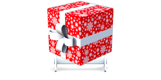 Soubassements > Soubassement cube > Christmas Gift
