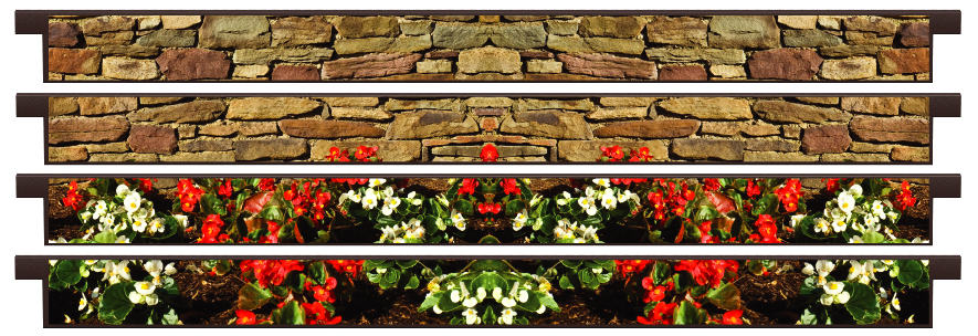 Palanques > Palanques droites x 4 > Flowerbed Wall