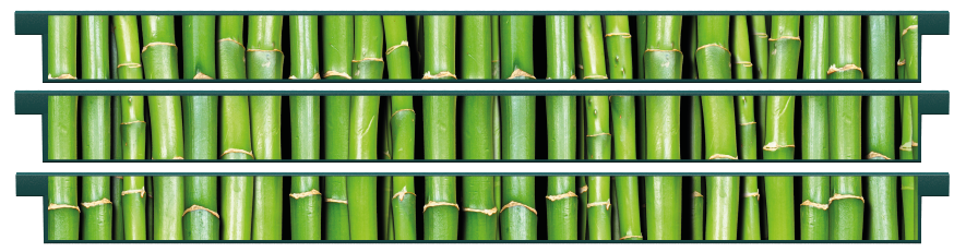 Palanques > Palanques droites x 3 > Bamboo